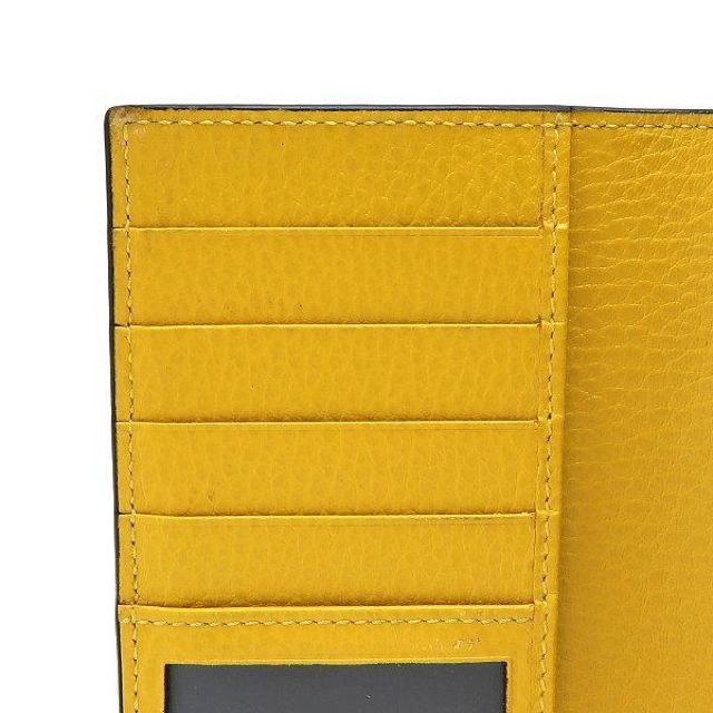 ◆ 本物 美品 ◆ GUCCI グッチ 2つ折り長財布 小銭入れ付き レザー ブラック 黒 イエロー 黄 箱 人気 610467 < ブランド  ◆ 本物 美品 ◆ GUCCI グッチ 2つ折り長財布 小銭入れ付き レザー ブラック 黒 イエロー 黄 箱 人気 610467 < ブランドの
