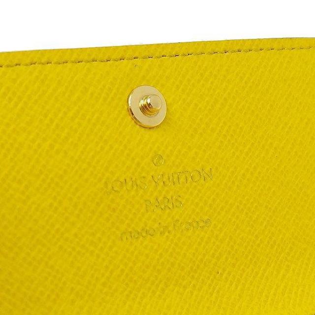 ◆ 本物 美品 ◆ LV ルイヴィトン キーケース ミュルティクレ4 モノグラム 4連キーケース トニックレモン M25708 < ブランド  ◆ 本物 美品 ◆ LV ルイヴィトン キーケース ミュルティクレ4 モノグラム 4連キーケース トニックレモン M25708 < ブランドの