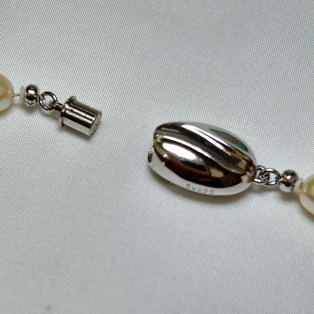 美品 SV925 トルコ石 ブルートパーズ 淡水パール ネックレス 約62cm < 女性アクセサリー/時計 美品 SV925 トルコ石 ブルートパーズ 淡水パール ネックレス 約62cm < 女性アクセサリー/時計の