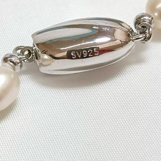 美品 SV925 トルコ石 ブルートパーズ 淡水パール ネックレス 約62cm < 女性アクセサリー/時計 美品 SV925 トルコ石 ブルートパーズ 淡水パール ネックレス 約62cm < 女性アクセサリー/時計の