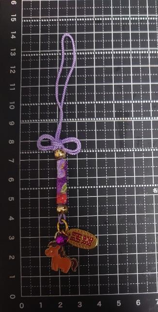 ハンドメイド♪2026・午年☆馬さん二重叶結び根付ストラップ(紫) < ペット/手芸/園芸 ハンドメイド♪2026・午年☆馬さん二重叶結び根付ストラップ(紫) < ペット/手芸/園芸の