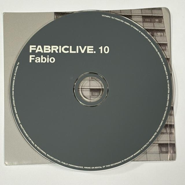 Fabio / Fabio Live 10 �� CD/DVD/�r�f�I�� 