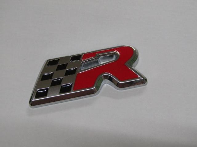 ●3Dメタル製 レーシングフラッグ エンブレム クロームメッキ&レッド仕様!● < 自動車/バイク ●3Dメタル製 レーシングフラッグ エンブレム クロームメッキ&レッド仕様!● < 自動車/バイク