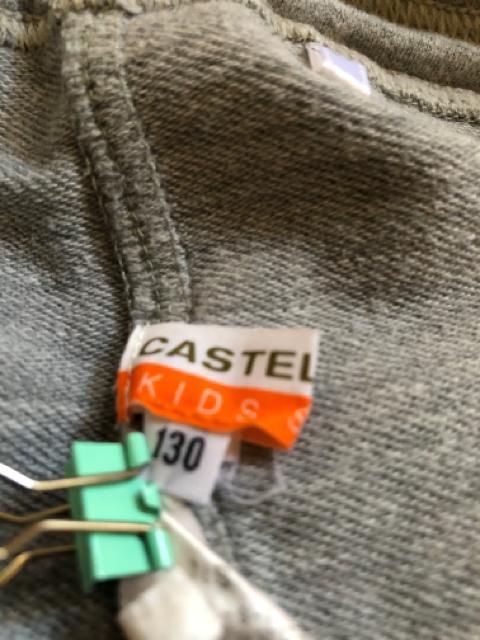 カステルバジャック スウェットパンツ グレー 130 < キッズ/ベビー カステルバジャック スウェットパンツ グレー 130 < キッズ/ベビーの