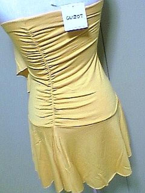 セクシー.お水♪シャーリングフリルベアフレアーミニドレス オレンジ < 女性ファッション セクシー.お水♪シャーリングフリルベアフレアーミニドレス オレンジ < 女性ファッションの