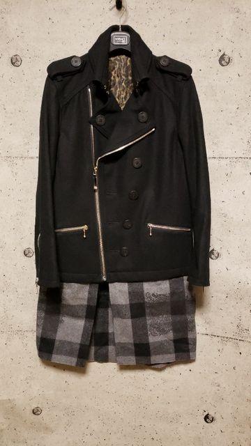 ViRoenG  SOFT CHECK LONG P-COAT 48   uh 