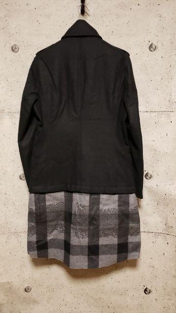 ViRoenG  SOFT CHECK LONG P-COAT 48  uh 