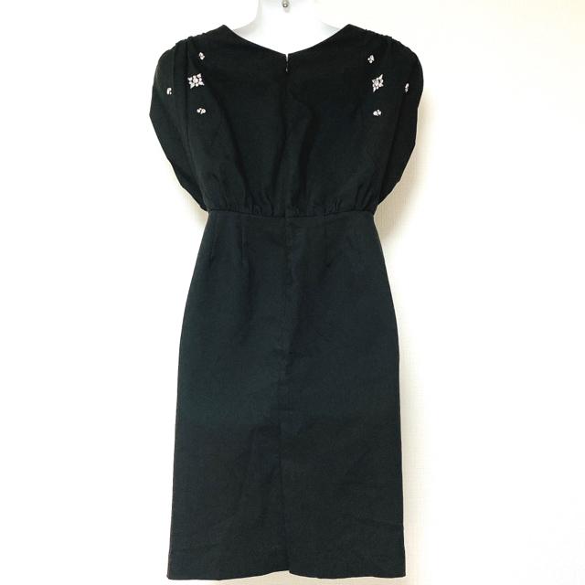 LimitlessLuxury黒シルバービジューパーティードレスワンピース < ブランド LimitlessLuxury黒シルバービジューパーティードレスワンピース < ブランドの