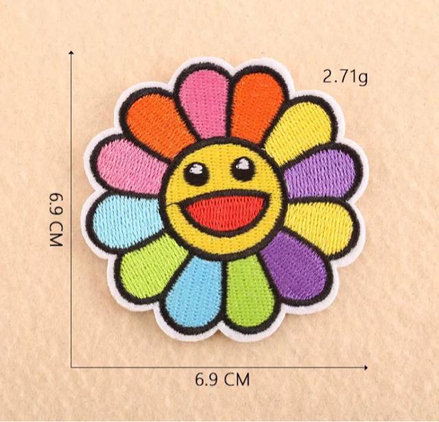 幼稚園に アイロンワッペン フラワー < ペット/手芸/園芸  幼稚園に アイロンワッペン フラワー < ペット/手芸/園芸の