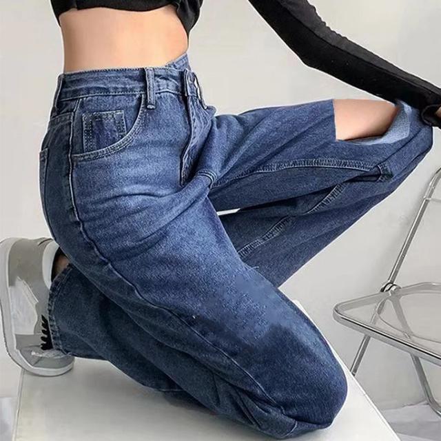 送料無料 新品 韓国風 ダメージデニムパンツ レディース < 女性ファッション  送料無料 新品 韓国風 ダメージデニムパンツ レディース < 女性ファッションの