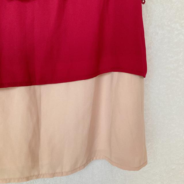LDprime オシャレ袖 花モチーフ ビーズ パール ティアード トップス 38 N2m < ブランド  LDprime オシャレ袖 花モチーフ ビーズ パール ティアード トップス 38 N2m < ブランドの