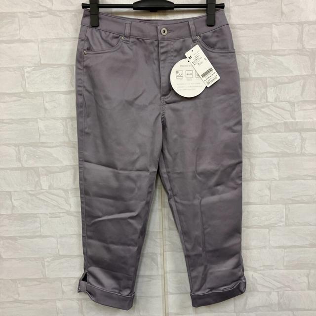 即決 新品 BELLUNA 裾サボン綿サテン クロップドパンツ55丈 50丈 < 女性ファッション 即決 新品 BELLUNA 裾サボン綿サテン クロップドパンツ55丈 50丈 < 女性ファッションの