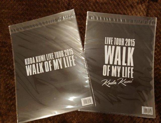 倖田來未 A4 2枚 クリアファイル WALKOFMYLIFE < タレントグッズ 倖田來未 A4 2枚 クリアファイル WALKOFMYLIFE < タレントグッズの