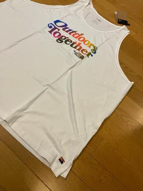 THE NORTH FACE 超超大きいsize3XL   タンクトップ  白 < ブランド  THE NORTH FACE 超超大きいsize3XL   タンクトップ  白 < ブランドの