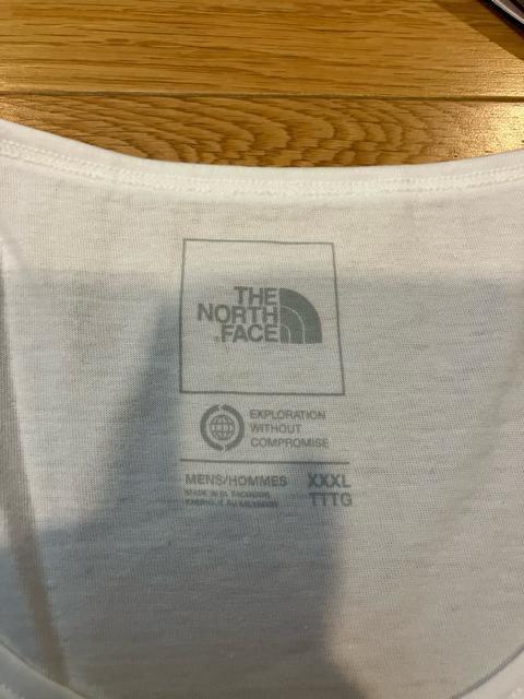 THE NORTH FACE 超超大きいsize3XL   タンクトップ  白 < ブランド  THE NORTH FACE 超超大きいsize3XL   タンクトップ  白 < ブランドの