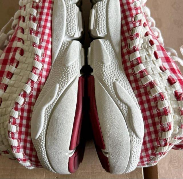NIKE AIR FOOTSCAPE WOVEN MOTION Gingham Pack Red 28.5cm iCL MK  uh 