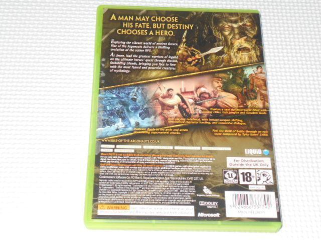 xbox360★RISE OF THE ARGONAUTS 海外版 EU版 PAL < ゲーム本体/ソフト  xbox360★RISE OF THE ARGONAUTS 海外版 EU版 PAL < ゲーム本体/ソフトの