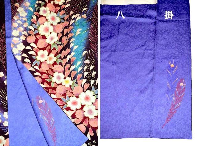 【最高峰】新品同様 桐屋(翠山工房)【徳永憲峯】絞り 孔雀羽文 暈染め 銀通地 振袖 身丈161cm 裄丈66.5cm T3429 < 女性ファッション  【最高峰】新品同様 桐屋(翠山工房)【徳永憲峯】絞り 孔雀羽文 暈染め 銀通地 振袖 身丈161cm 裄丈66.5cm T3429 < 女性ファッションの