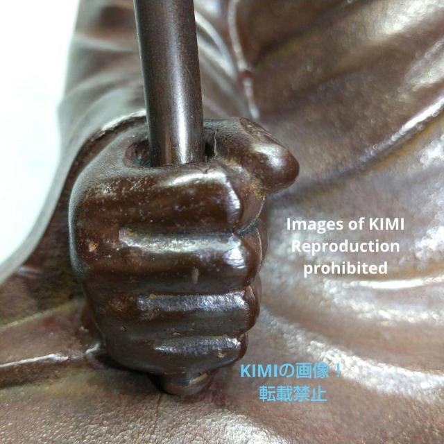 希少 道元 禅師 晴山作 銅製 仏教美術 仏像 僧侶 像 長田 晴山 禅 Zen 希玄 高祖承陽大師 Buddhism 坐禅 瞑想 < インテリア/ライフ  希少 道元 禅師 晴山作 銅製 仏教美術 仏像 僧侶 像 長田 晴山 禅 Zen 希玄 高祖承陽大師 Buddhism 坐禅 瞑想 < インテリア/ライフの