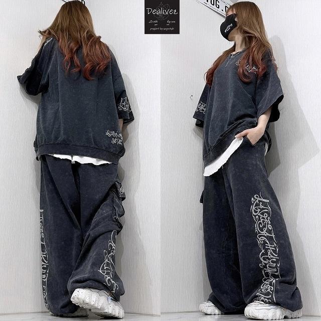 NEW最新bkML【Dealivez】Platinum・ピンスト 特殊加工 刺繍 スウェットTシャツ < 男性ファッション  NEW最新bkML【Dealivez】Platinum・ピンスト 特殊加工 刺繍 スウェットTシャツ < 男性ファッションの