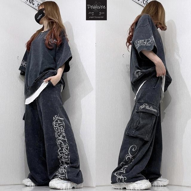 NEW最新bkML【Dealivez】Platinum・ピンスト 特殊加工 刺繍 スウェットTシャツ < 男性ファッション  NEW最新bkML【Dealivez】Platinum・ピンスト 特殊加工 刺繍 スウェットTシャツ < 男性ファッションの