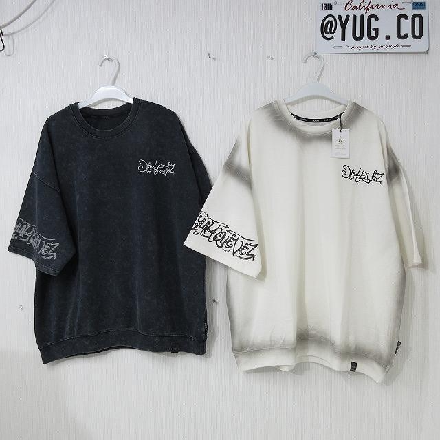 NEW最新bkML【Dealivez】Platinum・ピンスト 特殊加工 刺繍 スウェットTシャツ < 男性ファッション  NEW最新bkML【Dealivez】Platinum・ピンスト 特殊加工 刺繍 スウェットTシャツ < 男性ファッションの