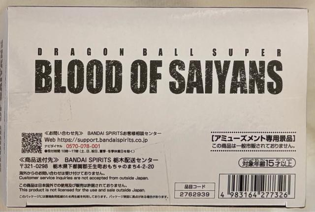 hS{[ BLOOD OF SAIYANS xW[^  Aj/R~bN/LN^[ 