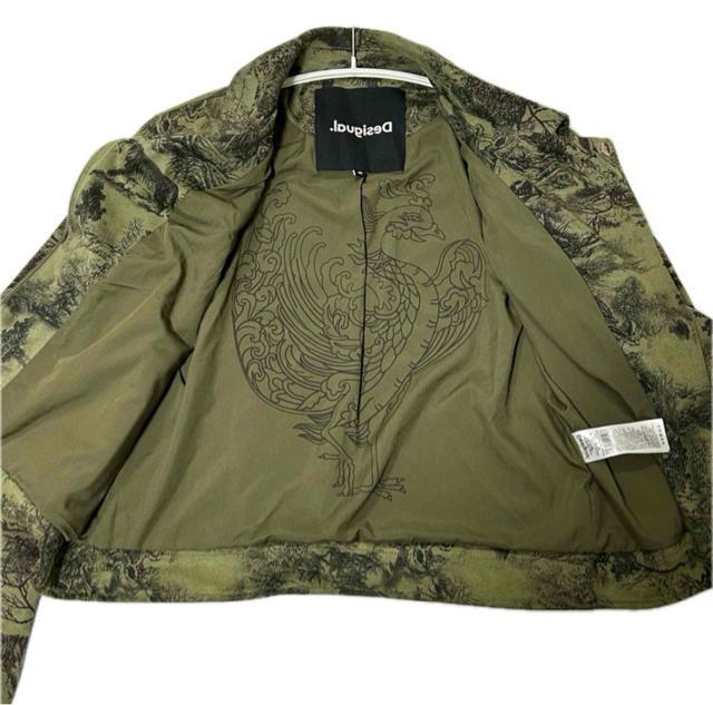 美品 Desigual デシグアル DAHLIA ライダースジャケット 38 < ブランド  美品 Desigual デシグアル DAHLIA ライダースジャケット 38 < ブランドの