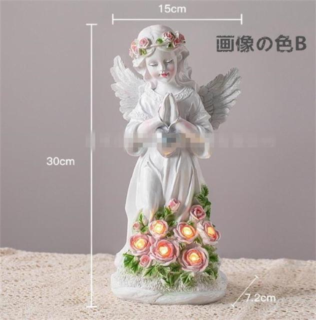 祈りの天使 置物 天使 癒やし 美少女像 インテリア 装飾品 < インテリア/ライフ 祈りの天使 置物 天使 癒やし 美少女像 インテリア 装飾品 < インテリア/ライフの