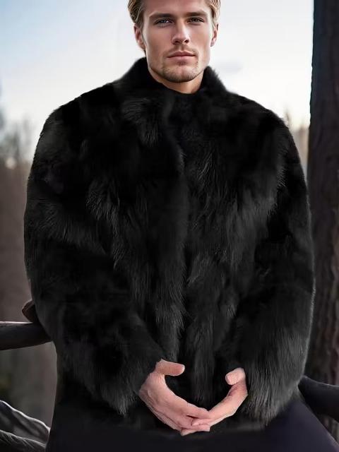 �����X���i3790�~�������Y �t�F�C�N�t�@�[ �E�F�A �W���P�b�g �X�^���h�A�b�v�J���[�t�� �t�r�`�T�C�Y�l�i���{�T�C�Y�w�k�����j �� �����t�@�b�V������ 