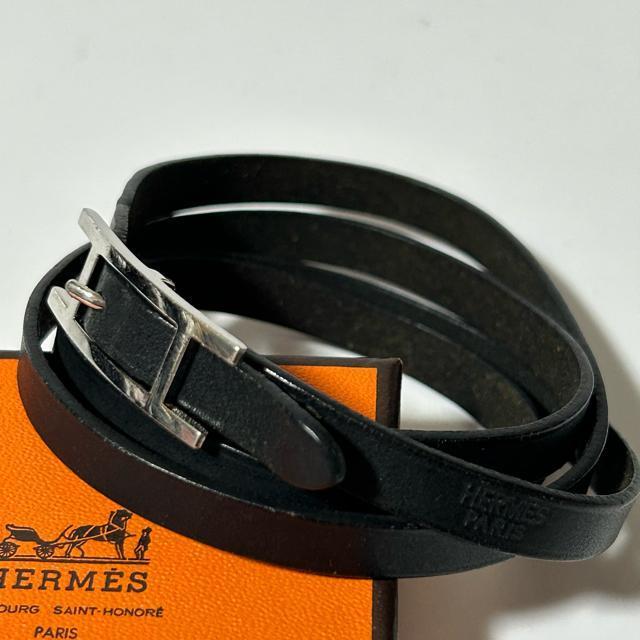 HERMES ビーアピ ブレスレット ブレスレット・バングル ブラック < ブランド HERMES ビーアピ ブレスレット ブレスレット・バングル ブラック < ブランドの