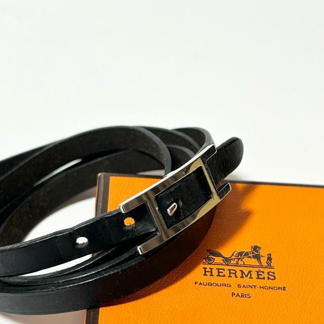 HERMES ビーアピ ブレスレット ブレスレット・バングル ブラック < ブランド HERMES ビーアピ ブレスレット ブレスレット・バングル ブラック < ブランドの