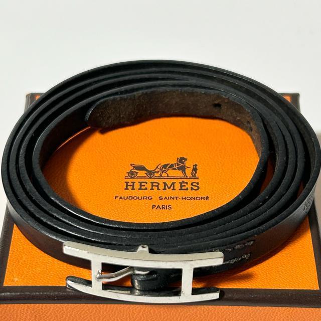 HERMES ビーアピ ブレスレット ブレスレット・バングル ブラック < ブランド HERMES ビーアピ ブレスレット ブレスレット・バングル ブラック < ブランドの