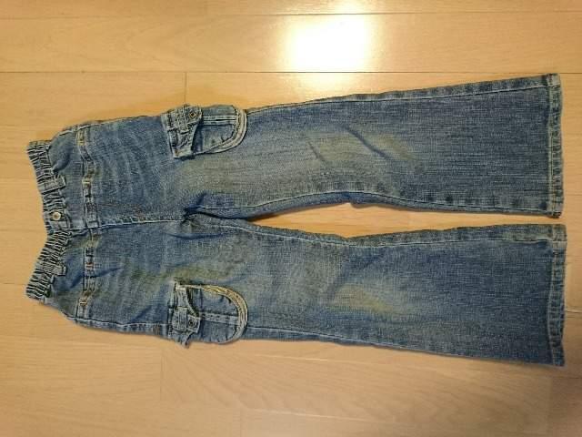 女児デニムズボン/ジーパン/ジーンズ/キッズパンツ/サイズ120p < キッズ/ベビー  女児デニムズボン/ジーパン/ジーンズ/キッズパンツ/サイズ120p  < キッズ/ベビーの