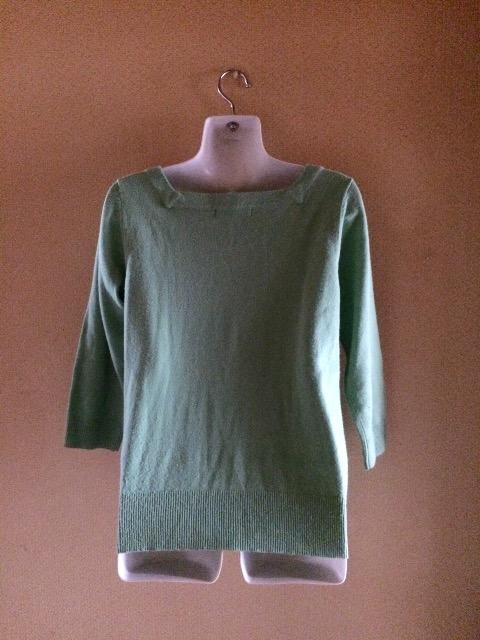 【即決】AFTER ALL◆柔らか&七分袖◆グリーンプリーツニット < 女性ファッション  【即決】AFTER ALL◆柔らか&七分袖◆グリーンプリーツニット < 女性ファッションの