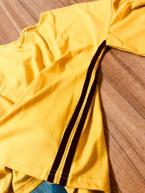 新品☆薄手長袖大きなフレア袖2WAYトップス*イエローM < 女性ファッション  新品☆薄手長袖大きなフレア袖2WAYトップス*イエローM < 女性ファッションの