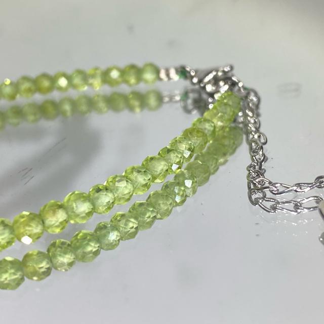 《bracelet》宝石品質 ミャンマー産ペリドット 8月誕生石 < 女性アクセサリー/時計  《bracelet》宝石品質 ミャンマー産ペリドット 8月誕生石 < 女性アクセサリー/時計の