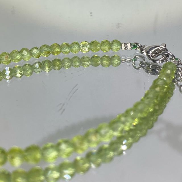 《bracelet》宝石品質 ミャンマー産ペリドット 8月誕生石 < 女性アクセサリー/時計  《bracelet》宝石品質 ミャンマー産ペリドット 8月誕生石 < 女性アクセサリー/時計の