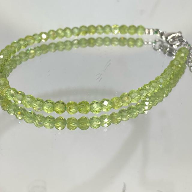 《bracelet》宝石品質 ミャンマー産ペリドット 8月誕生石 < 女性アクセサリー/時計  《bracelet》宝石品質 ミャンマー産ペリドット 8月誕生石 < 女性アクセサリー/時計の