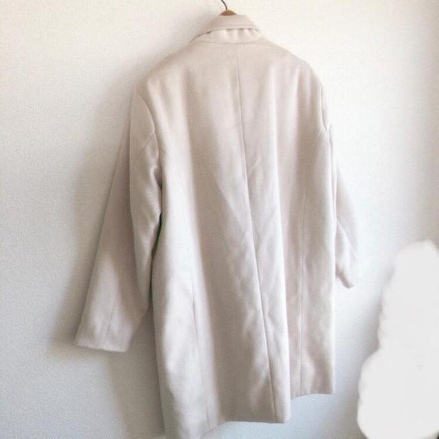 ◆Re:EDIT/リエディ◆選べる裏地付きあったかチェスターコート★ホワイトM*定番アウター♪ < 女性ファッション  ◆Re:EDIT/リエディ◆選べる裏地付きあったかチェスターコート★ホワイトM*定番アウター♪ < 女性ファッションの