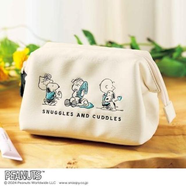 新品☆SNOOPY (スヌーピー) HUGする姿にキュン大きく開くレザー調ポーチ☆ < アニメ/コミック/キャラクター 新品☆SNOOPY (スヌーピー) HUGする姿にキュン大きく開くレザー調ポーチ☆ < アニメ/コミック/キャラクターの