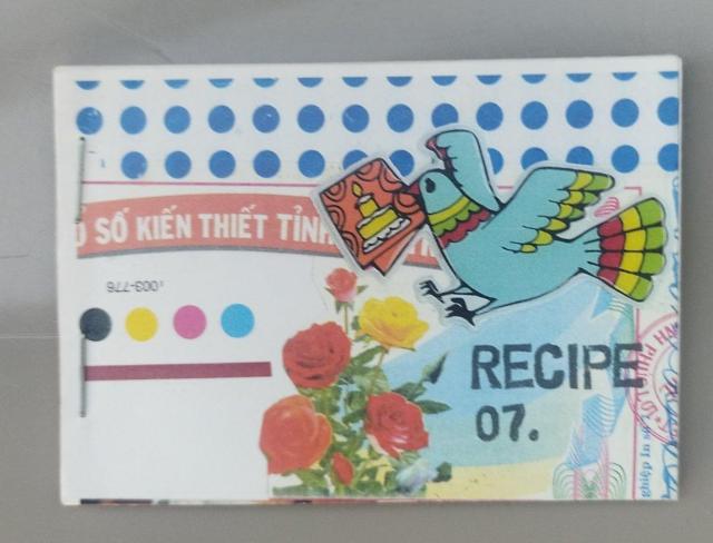コラージュ作家オギハラナミ 2003年 自主制作ミニミニ冊子RECIPE 5冊 < 本/雑誌  コラージュ作家オギハラナミ 2003年 自主制作ミニミニ冊子RECIPE 5冊 < 本/雑誌の