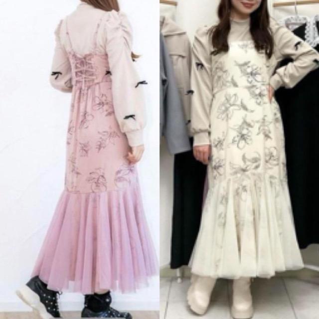 melume★レースアップキャミマーメイドワンピース★ < ブランド  melume★レースアップキャミマーメイドワンピース★  < ブランドの