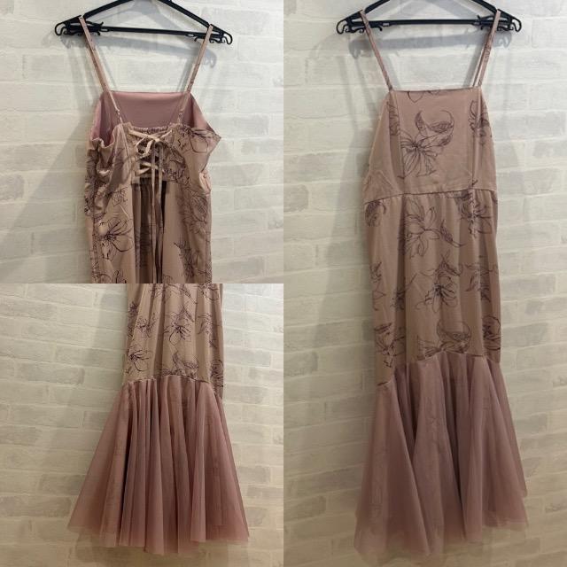 melume★レースアップキャミマーメイドワンピース★ < ブランド  melume★レースアップキャミマーメイドワンピース★ < ブランドの