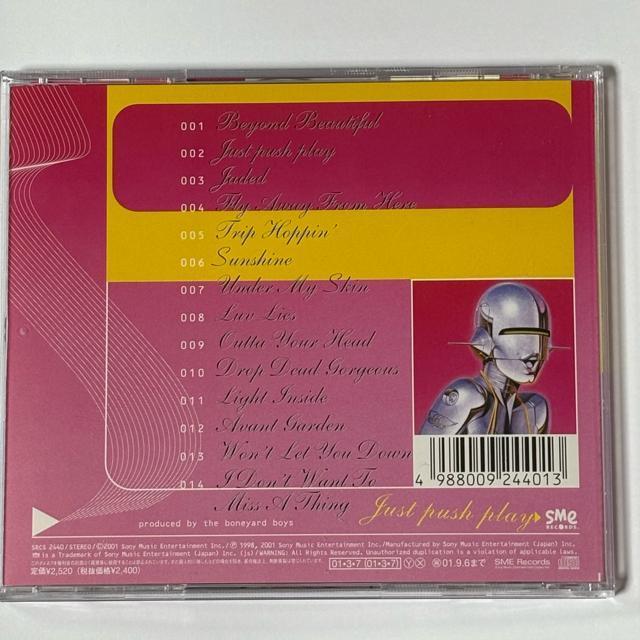 Aerosmith / JUST PUSH PLAY 日本盤 < タレントグッズ  Aerosmith / JUST PUSH PLAY 日本盤 < タレントグッズの