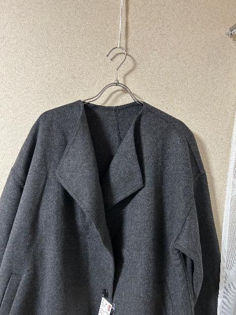 新品タグ付きユニクロ★手触り抜群ウール混ダブルフェイスショートコート < ブランド 新品タグ付きユニクロ★手触り抜群ウール混ダブルフェイスショートコート < ブランドの
