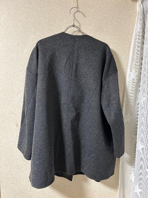 新品タグ付きユニクロ★手触り抜群ウール混ダブルフェイスショートコート < ブランド 新品タグ付きユニクロ★手触り抜群ウール混ダブルフェイスショートコート < ブランドの