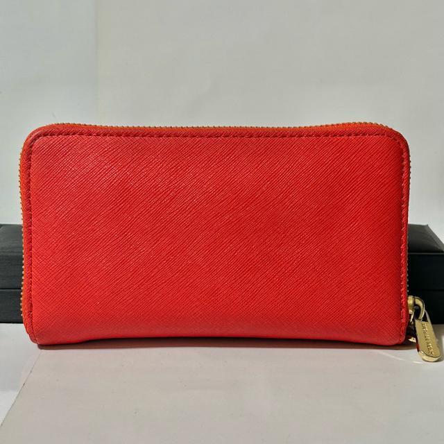MICHAEL KORS マイケルコース レザー ラウンドファスナー 財布 ウォレット 札入れ カード入れ レッド < ブランド MICHAEL KORS マイケルコース レザー ラウンドファスナー 財布 ウォレット 札入れ カード入れ レッド < ブランドの