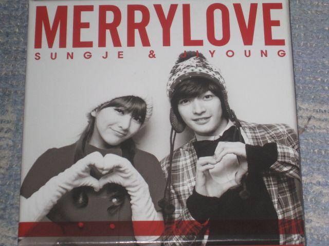 激レア!☆ソンジェ&ジヨンMERRYLOVE/CD+DVD初回限定盤生サイン入り!! < タレントグッズ 激レア!☆ソンジェ&ジヨンMERRYLOVE/CD+DVD初回限定盤生サイン入り!! < タレントグッズの