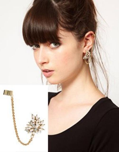 新品TOPSHOPゴスロリ姫系アンティーク調カフスピアス < ブランド  新品TOPSHOPゴスロリ姫系アンティーク調カフスピアス < ブランドの